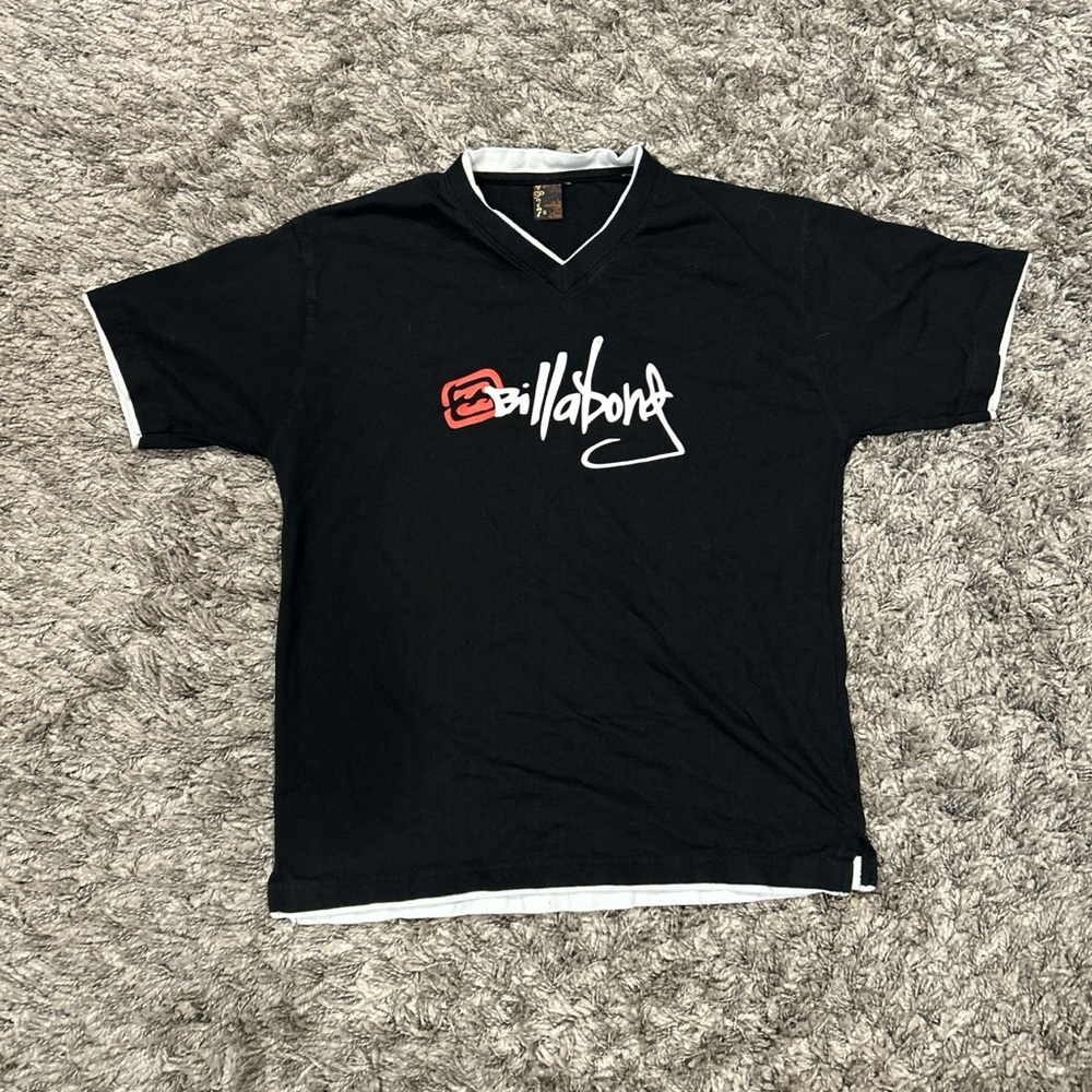 vintage billabong v neck t shirt